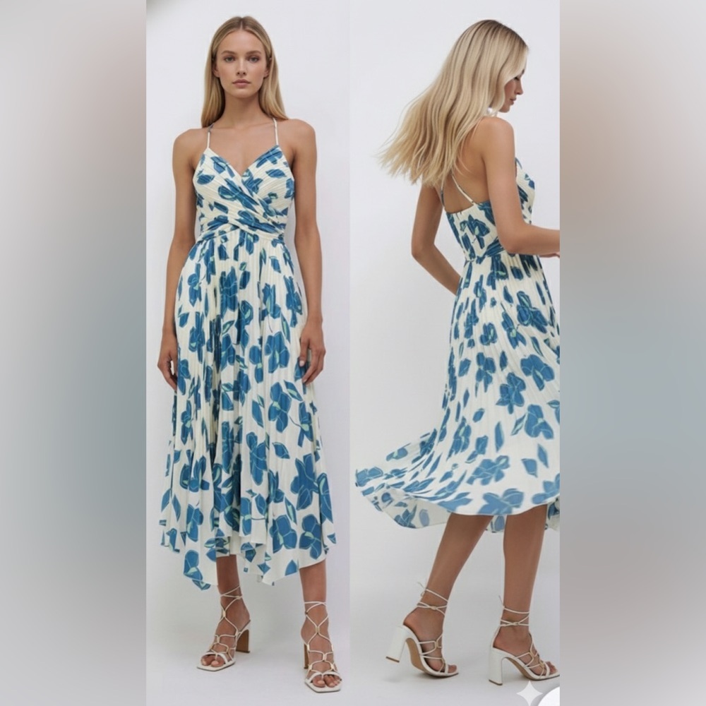 Jonathan Simkhai Portia Midi dress Size 4 NWOT